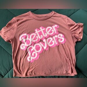 Better Lovers Barbie Cropped Tee
